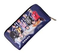 ZHENGGE Kpop Stray Kids Merchandise Leather Long Wallets for Fans Gifts
