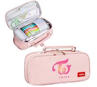 ZHENGGE Kpop Twice Merchandise Large Capacity Pencil Case Storage Pouch for Gifts