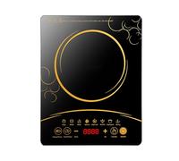 Zhenglong D2 Third-generation induction cooker with third-generation ceramic panel, 8 function presets, 8-speed fire adjustment, high fire power.
