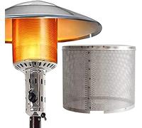 ZHENGRUI Patio Heater Burner Burning Net Cover,Outdoor Natural Liquefied Gas Stainless Steel Stove Head Safety Mesh Cover Replacement Parts Accessories,Silver(0.85ft)