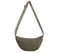 ZhengYue Women's Nylon Crescent Crossbody Bag,Small Shoulder Sling Purse with Adjustable Strap for Travel,Lightweight Waterproof Hobo HandBag for Casual Festival Holiday Daily Use Unisex Green