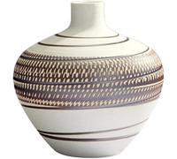 ZHENGYUSW Ceramic Vase Crafts Home Decoration Maison Accessories Modern Living Room Table Top Flower Vases For Flowers(Small Vase)