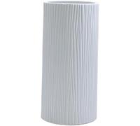 ZHENGYUSW Flower Vase Glass Vases Nordic Ins Ceramic White Modern Creative Crafts Desktop Dried Insert Large Ornaments(S)