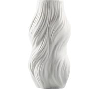 ZHENGYUSW Flower Vase Glass Vases Simple European Style Home Accessories White And Black Ceramic Living Room Dried Crafts(A)