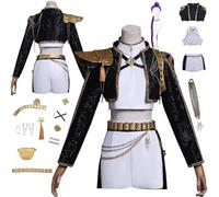 zhengzhouyuetu Anime Character Rumi Cosplay Costumes Character Fancy Dress Up Adult Uniform Outfits Full Set Halloween Carnival Party