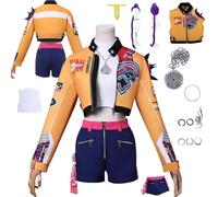 zhengzhouyuetu KPop Demon Hunters Rumi Cosplay Costumes Character Fancy Dress Up Adult Uniform Outfits Full Set Halloween Carnival Party