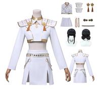 zhengzhouyuetu KPop Demon Hunters Zoey Cosplay Costumes Character Fancy Dress Up Adult Uniform Outfits Full Set Halloween Carnival Party