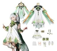 zhengzhouyuetu Nahida Cosplay Costumes Genshin Impact Character Fancy Dress Up Adult Uniform Outfits Full Set Halloween Carnival Party