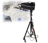 zhenmaster 1000W Stage Foam Machine with Tripod - Large Jet Foam Can-non for Outdoor Parties, Christmas Events, Clubs - 6-10m Spray, 80㎡ Foam Coverage