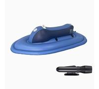 zhenmaster 500w Thruster Engine Inflatable Jet Ski，2-Person Inflatable Jet Boat with 10000mah Lithium Battery, 40m Water-proof Dual-Seat Craft for Ocean Snorkeling & Lake Cruising Adventures