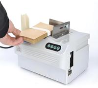 zhenmaster Automatic Strapping Machine Banknote Bundling Tool with Fault Self-Test, 2 Secs Binding, 45W Max Power, with Counting Function, Thermal Double Crossing for Bills & Paper Items