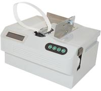 zhenmaster Currency Strapping Tool Intelligent Banknote Bundling Machine Currency Bundle Strapping for Bank Automatic Small Cross Binding Machine Paper Tape Money Strapping Bundling Money Packer