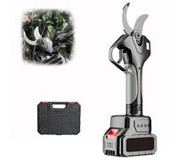 zhenmaster Heavy-Duty Cordless Pruning Shears with Sharp SK5 Blade - Electric Tree Cutter for Gardens, Parks, and Vineyards - Durable and Lightweight Design for Easy Use(Withoutpole)