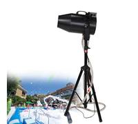 zhenmaster Large Output Foam Machine 1000W - Stage Jet Can-non with Adjustable Spray Angle for Concerts, Weddings, Outdoor Events - 80㎡ Coverage