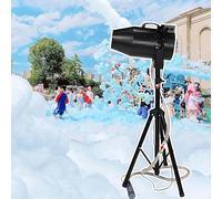 zhenmaster Large Stage Foam Machine 1000W - High Power Jet Foam Can-non with Adjustable Angle, 6-10m Spray Distance, 80㎡ Coverage - Outdoor Party, Wedding, Festival & Stage Effects