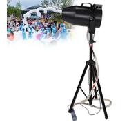 zhenmaster Professional Electric Foam Machine 1000W - Stage Jet Foam Can-non for Poolside Parties, Nightclubs, Concerts - 6-10m Spray, 80㎡ Foam Output