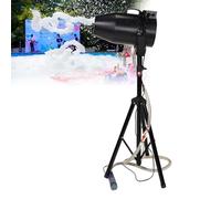 zhenmaster Professional Stage Foam Machine 1000W - Wide-Angle Jet Foam Can-non for Outdoor Events, Birthday Parties, Clubs - 6-10m Distance, 80㎡ Area