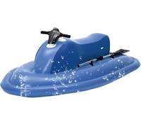 zhenmaster Water Propulsion Jet Ski, Upgraded Inflatable Boat with 360° Detachable Handle & 10-Speed Control Remote, 10000mah Battery, 3-7km(1.86 Mph-4.35mph)/H for Family Lake Fun