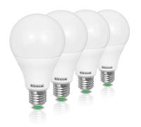 ZHENMING 12 Volt Bulb E27 LED Light Bulb 7W Equal 70W A50 GLS ES Globe Bulb 12V Low Voltage for Off Grid Solar Lighting Marine Boat Lighting Camper Warm White 2700K - Pack of 4