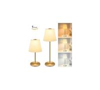 ZHENMING Cordless Table Lamp,Small Flaxen Fabric Shade Table Lamp Rechargeable 4000mAh Battery Operated Lamp with 3 Color Stepless Dimming & 3 Lighting Modes Touch Control Bedside Lamps