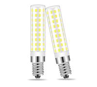 ZHENMING Dimmable E14 LED Light Bulb 100W Equivalent, SES Small Edison Screw Corn Bulbs 10W E14 LED Bulbs Cool White 6000K Chandelier Bulb for Living Room, Kitchen & Bathroom,2 Packs