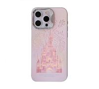 ZHENNAN Compatible with iPhone 16 Case for Women, Cute Castle Pattern Case for iPhone 16 for Girls, TPU Silicone+PC Herd Shell Durable Shockproof [Camera Pritection] Phone Bumper Cover