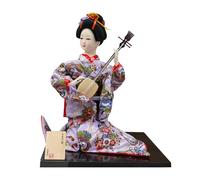 ZHENNB 12Inch Kimono Toy Figurine Desk Ornament For Adding A Touch Of Japanese Decoration To Any Room Or Restaurant Miniature Model Statue