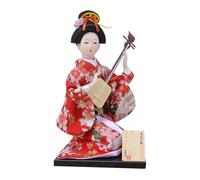 ZHENNB 12Inch Kimono Toy Figurine Desk Ornament For Adding A Touch Of Japanese Decoration To Any Room Or Restaurant Miniature Model Statue