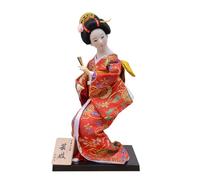 ZHENNB 12Inch Kimono Toy Figurine Desk Ornament For Adding A Touch Of Japanese Decoration To Any Room Or Restaurant Miniature Model Statue
