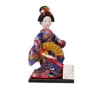 ZHENNB 12Inch Kimono Toy Figurine Desk Ornament For Adding A Touch Of Japanese Decoration To Any Room Or Restaurant Miniature Model Statue