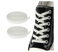 ZHENTOR Elastic No Tie Shoe Laces for Sneakers, Stretch Tieless Shoelaces for Kids and Adults, Flat Athletic Shoes Strings, Solid Beige, 47"(120cm)