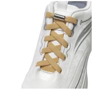 ZHENTOR Elastic Shoe Laces for Sneakers, No Tie Shoelaces for Kids and Adults, Tieless Stretch Shoe Strings, Tan, 47inchs