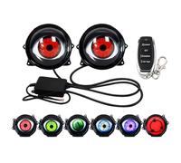 ZHENWO Animated Demon Eye LED Headlights, Big Eyeball Fog Lamps (Set-B)