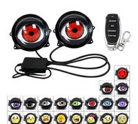 ZHENWO Animated Demon Eye LED Headlights, Big Eyeball Fog Lamps (Set-D)