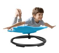 Zhenx Spinning Chair for Autism Kids, Fish Shape Kids Sensory Swivel Chair, Sensory Spinner Seat for Autism Toddlers & ADHD Children, Sit and Spin Training Body Coordination (Blue)
