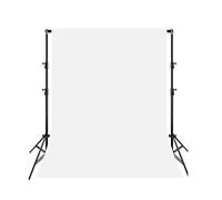 Zhexun 3X1/2/3/4/6M Photography Backdrop, Muslin Fabric Green Screen Backdrop for Video Recording, Zoom Meetings,Photography Studio (Color : White, Size : 3mX6M)