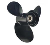 ZHEYDAHOU Boat Engine Aluminum Alloy Propeller Marine Outboard Propeller Compatible With Mercury 9.9-20HP 14 Tooth/Splines 9.5X8 9.25X9/10/11/12(9.25X10)
