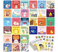zheyistep 160 Joke Cards for Kids Lunch Box Jokes for Kids, Inspirational Lunch Notes for Boys Girls Students Lunch Notes Jokes Cards with 80 Reward Stickers for Teacher
