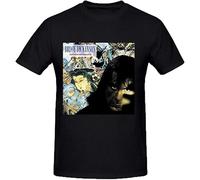 ZHFCNUKC Bruce Dickinson Tattooed Millionaire Graphic T Shirts for Men Crew Neck Black