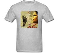 ZHFCNUKC Men's Israel Kamakawiwo'Ole N Dis Life T-Shirt Grey