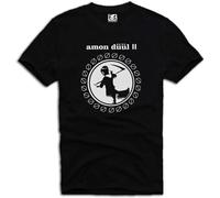 ZHFCNUKC Todl Amon DÜÜL II T Shirt DUUL Band Psychedelic KRAUTROCK CAN Reaper Phallus Dei A487 XL Black Black