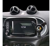 ZHFF Navigation Style Car Phone Holder For Smart 453 Fortwo Forfour 2015-2019 GPS Bracket Hidden Stand Navigation Interior Decoration Cell Phone Bracket Car Styling Accessories