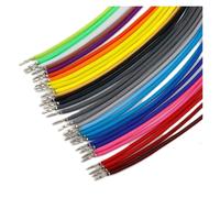 ZHFSWLKW 40colors DIY 4mm PC PSU Power Extention Cable For ATX/EPS/CPU/GPU/PCIE Cables Sleeved 1007 18AWG 4.2mm Crimped(29cm,Billet gray)