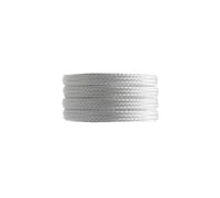 ZHFSWLKW 57Colors 4mm Round Tight Braided PET Expandable Sleeving Cable Wire Sheath-10m(Gray2)