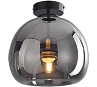 ZHFZKKL Modern Minimalist American Style Retro Copper Glass Ceiling Light Nordic Light Luxury Creativity Bedroom Ceiling Lamp Cloakroom Kitchen Restaurant Hallway Living Room Corridor Chandelier