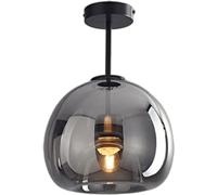 ZHFZKKL Modern Minimalist American Style Retro Copper Glass Ceiling Light Nordic Light Luxury Creativity Bedroom Ceiling Lamp Cloakroom Kitchen Restaurant Hallway Living Room Corridor Chandelier