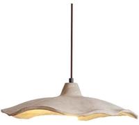 ZHFZKKL Nordic Concrete Lotus Flower Chandelier Fixture Grey Cement Ceiling Pendant Light Mid Century Modern Lighting Bedroom Pendant Lamp For Nightstand Bedside Kitchen Island Dining Room