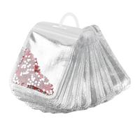 ZHGFXIN 50Pcs Art Craft Beads Storage Bag Art Craft Organiser Clear Sealing Pouches For Bead Button Jewelry Accessories Beads Storage Pouches With Dividers