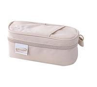 ZHGFXIN Big Capacity Pencil Case Zippers Pen Holder Organizers Expandable Bag Large Stationery Pen Storage Pouches Student Stationeries Holder