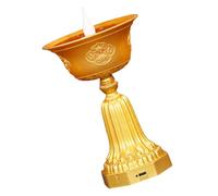 ZHGFXIN Buddhist LED Prayer Light Simulated Butter Lamp With Warm Flickering Glowing USB Charging For Home Temple Worship Light